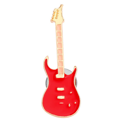 Pin Guitarra roja